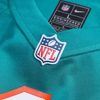 Maillot de joueur retraité Nike Bob Griese Aqua Miami Dolphins pour homme