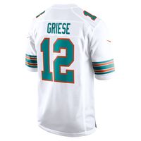 Men's Nike Bob Griese White Miami Dolphins Retired Player Jersey