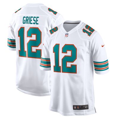 Men's Nike Bob Griese White Miami Dolphins Retired Player Jersey