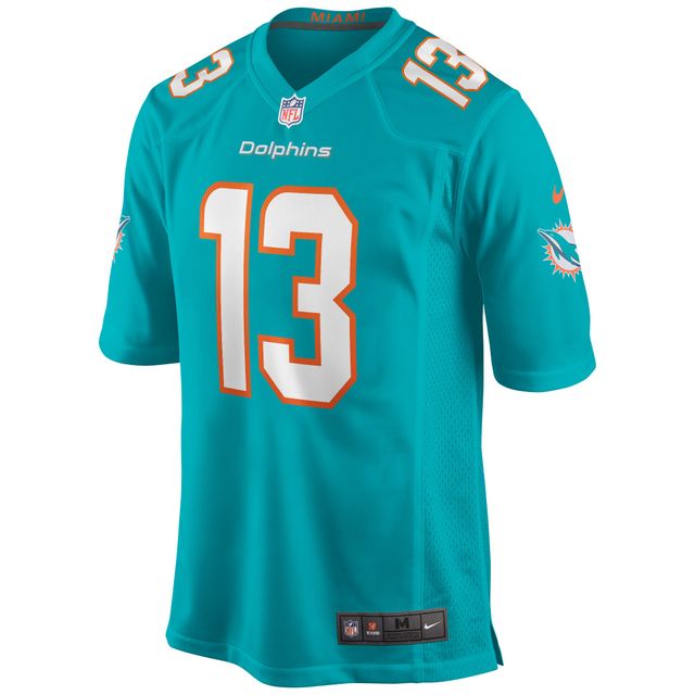 Maillot de joueur retraité Nike Dan Marino Aqua Miami Dolphins Game pour homme