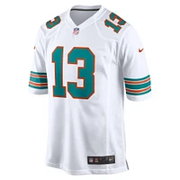 Maillot de joueur retraité Nike Dan Marino pour hommes, blanc, Miami Dolphins