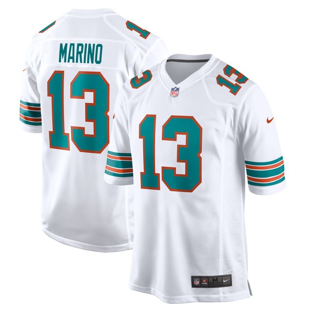 Mitchell & Ness Youth Boys and Girls Dan Marino Aqua, Orange Miami Dolphins  Split Legacy Jersey