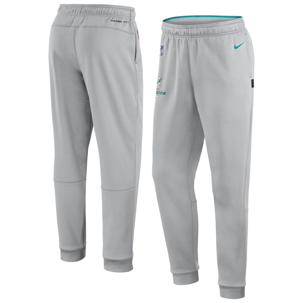 Miami Dolphins NFL Mens Athletic Gray Lounge Pants