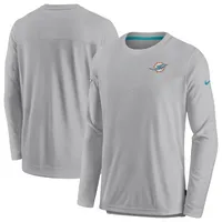 Miami Dolphins Nike Hometown Collection 1972 T-Shirt - Heathered Gray