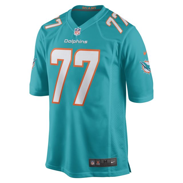 Maillot de joueur match Nike John Jenkins Aqua Miami Dolphins pour homme