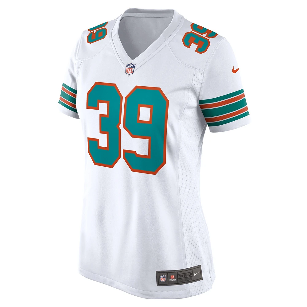 Men's Nike Larry Csonka White Miami Dolphins Retired Player Jersey