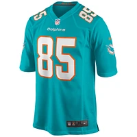 Men's Nike Mark Duper Aqua Miami Dolphins Game Retired Player Jersey