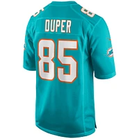 Men's Nike Mark Duper Aqua Miami Dolphins Game Retired Player Jersey