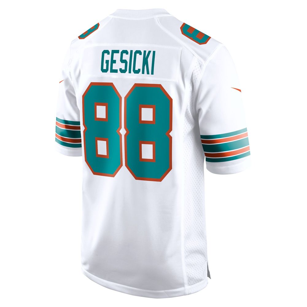 NFL Miami Dolphins (Mike Gesicki) Men's Game Football Jersey.