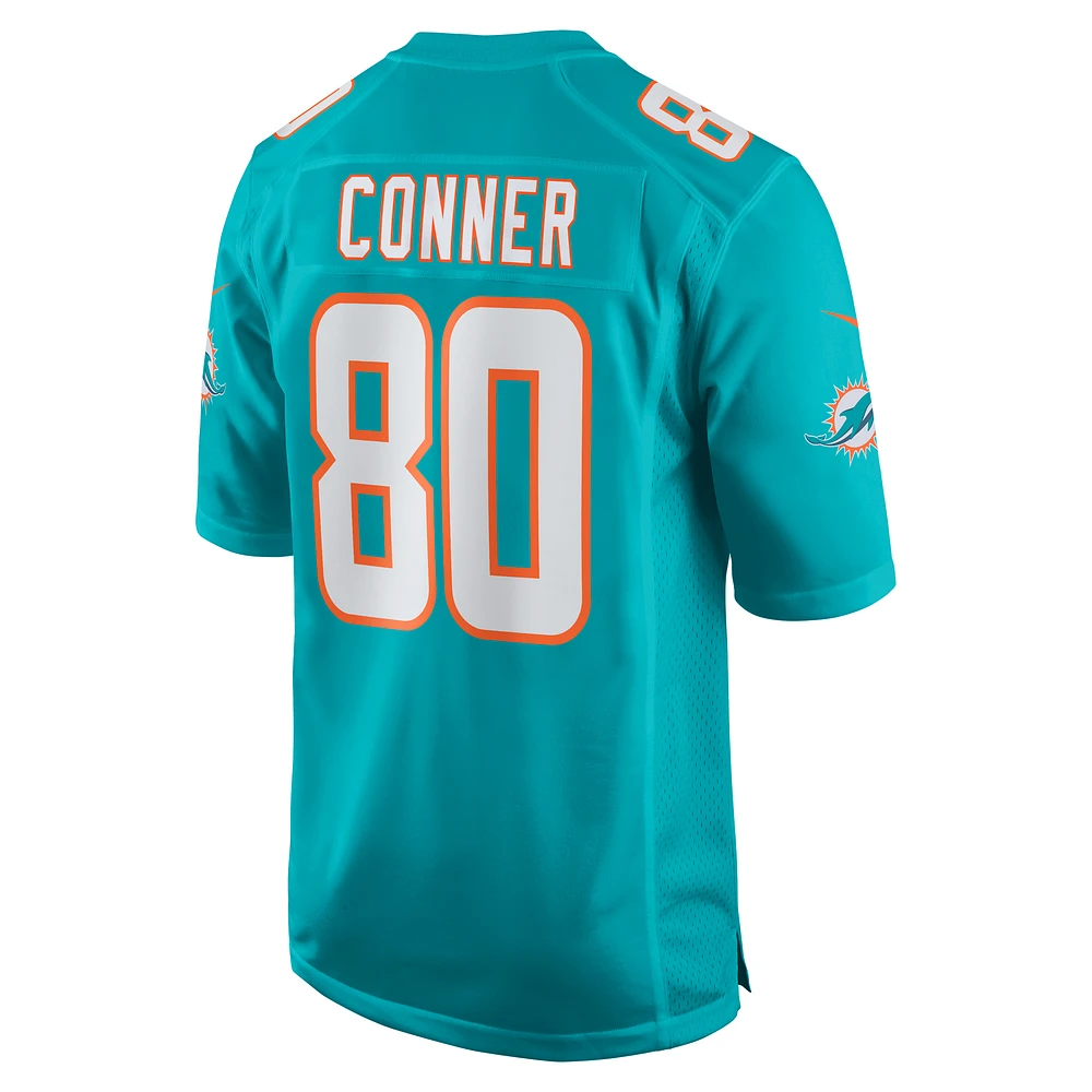 Maillot de joueur Nike Tanner Conner Aqua Miami Dolphins pour homme