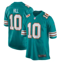 Men's Miami Dolphins Tyreek Hill Nike Aqua Vapor F.U.S.E. Limited