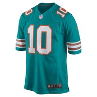 Men's Nike Tyreek Hill Aqua Miami Dolphins Alternate Game Jersey