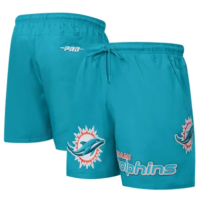 Miami Dolphins Pro Standard Woven Shorts - Aqua
