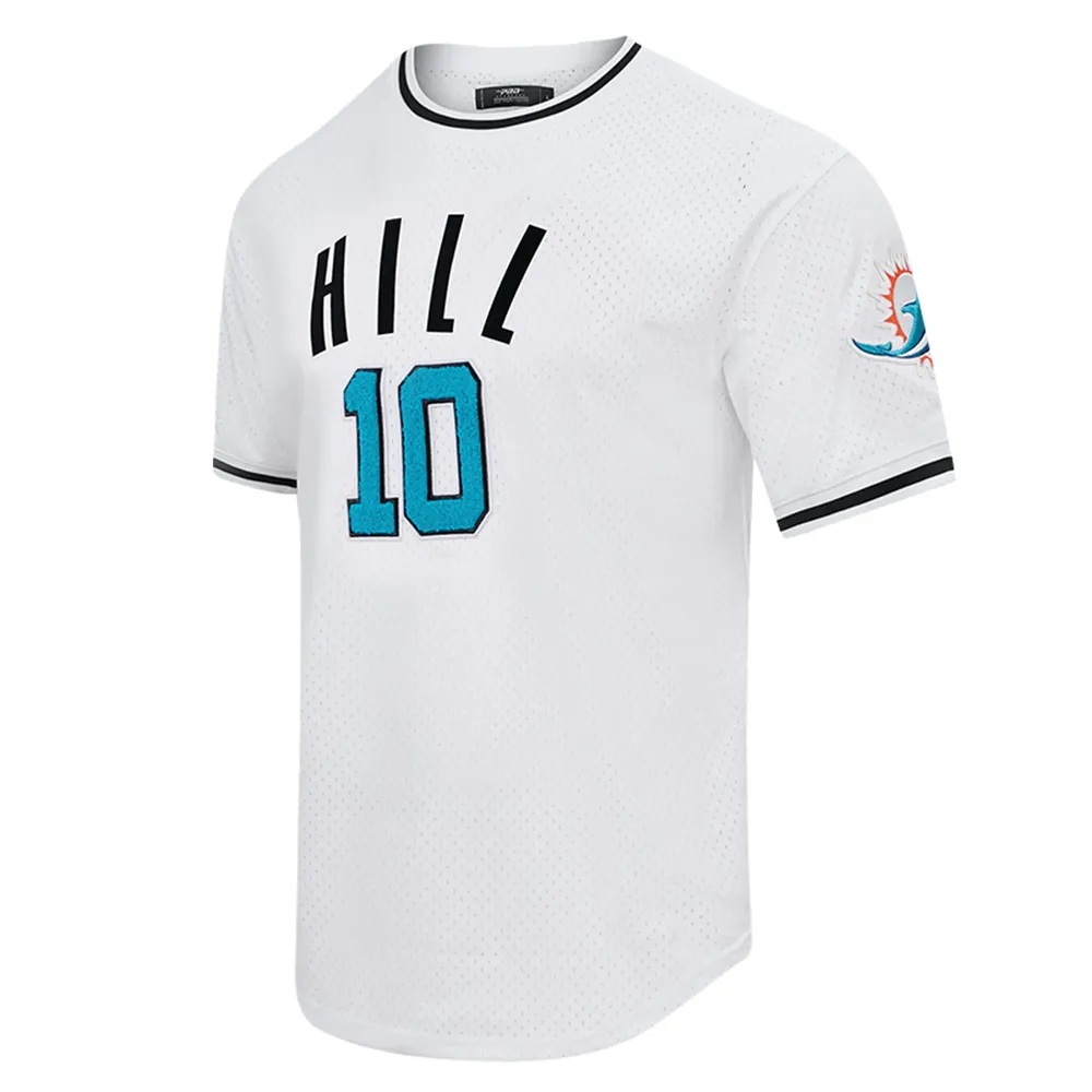 Tyreek Hill Miami Dolphins Girls Youth Pink Player Name & Number T-Shirt