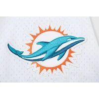 Haut Pro Standard Tyreek Hill blanc pour hommes des Dolphins de Miami en maille avec nom et numéro du joueur