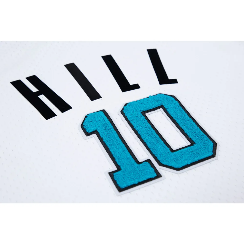 Men's Pro Standard Tyreek Hill White Miami Dolphins Mesh Player Name & Number Top