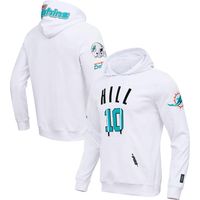 Miami Dolphins Pro Standard Logo Pullover Hoodie - White