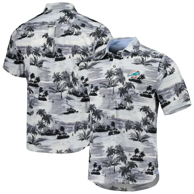 Tommy Bahama Navy New York Yankees Tropical Horizons Button-Up Shirt