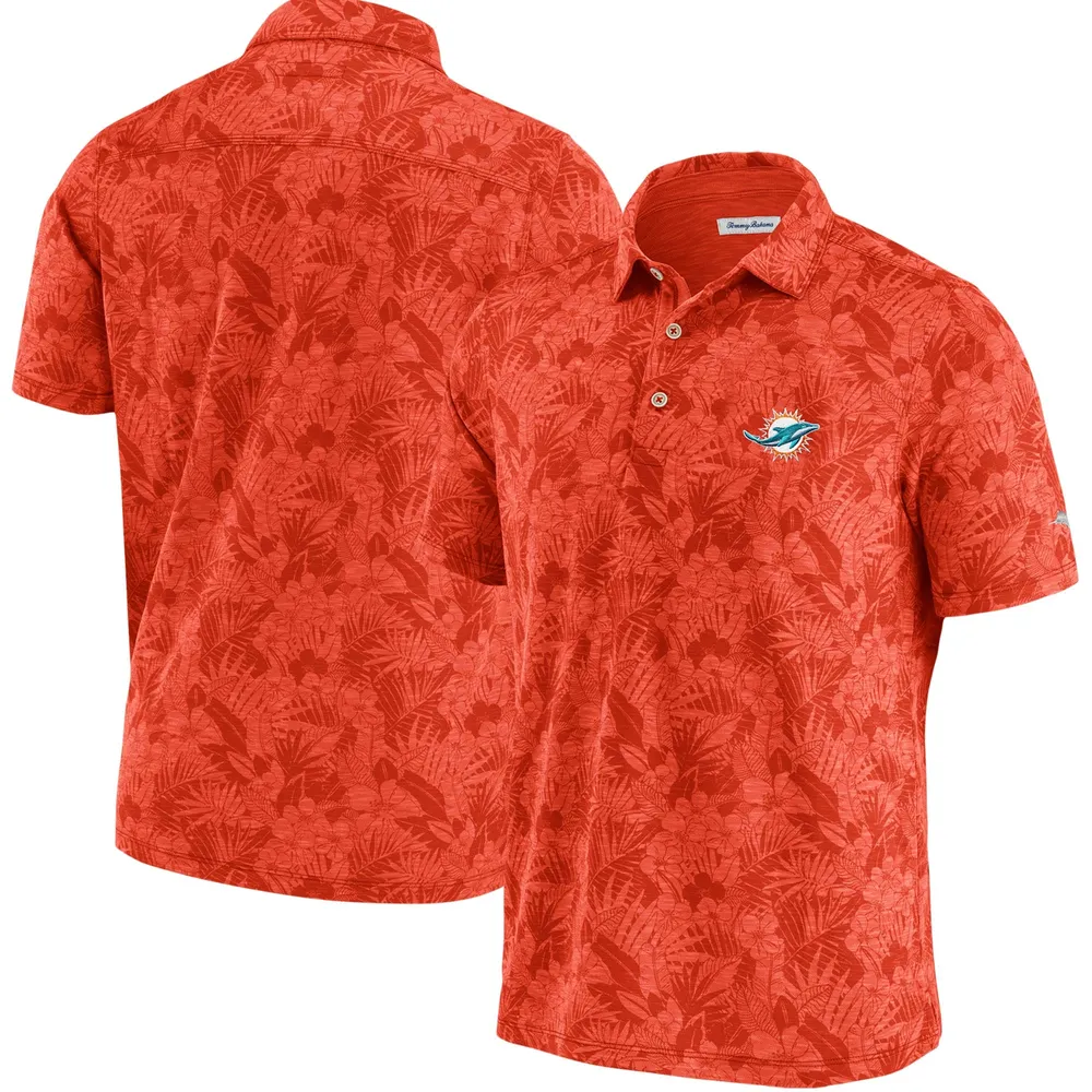 Lids Miami Dolphins Tommy Bahama Sport Palmetto Palms Polo - Orange