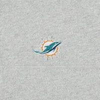 Men's Vineyard Vines Heather Gray Miami Dolphins Shep Shirt Quarter-Zip Sweatshirt Size: Small