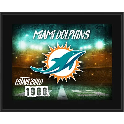 Bradley Chubb Miami Dolphins 10.5 X 13 Sublimated Player Plaque