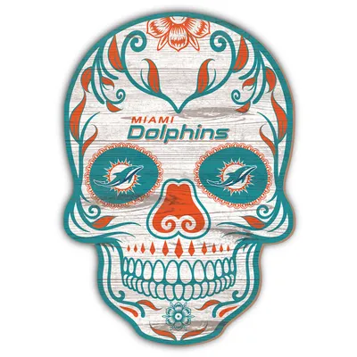 Lids Miami Dolphins USA Flag Cutout Sign