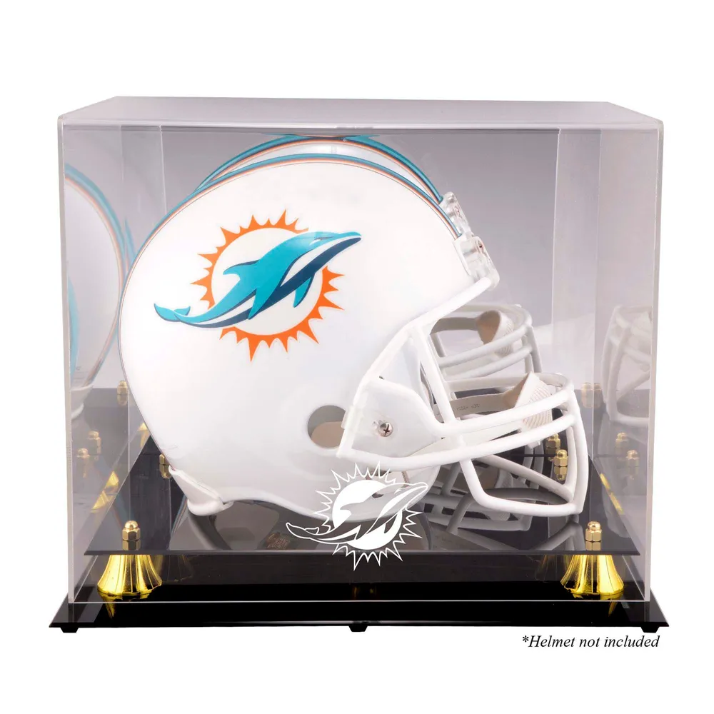 : Miami Dolphins Mini Helmet Display Case - Football