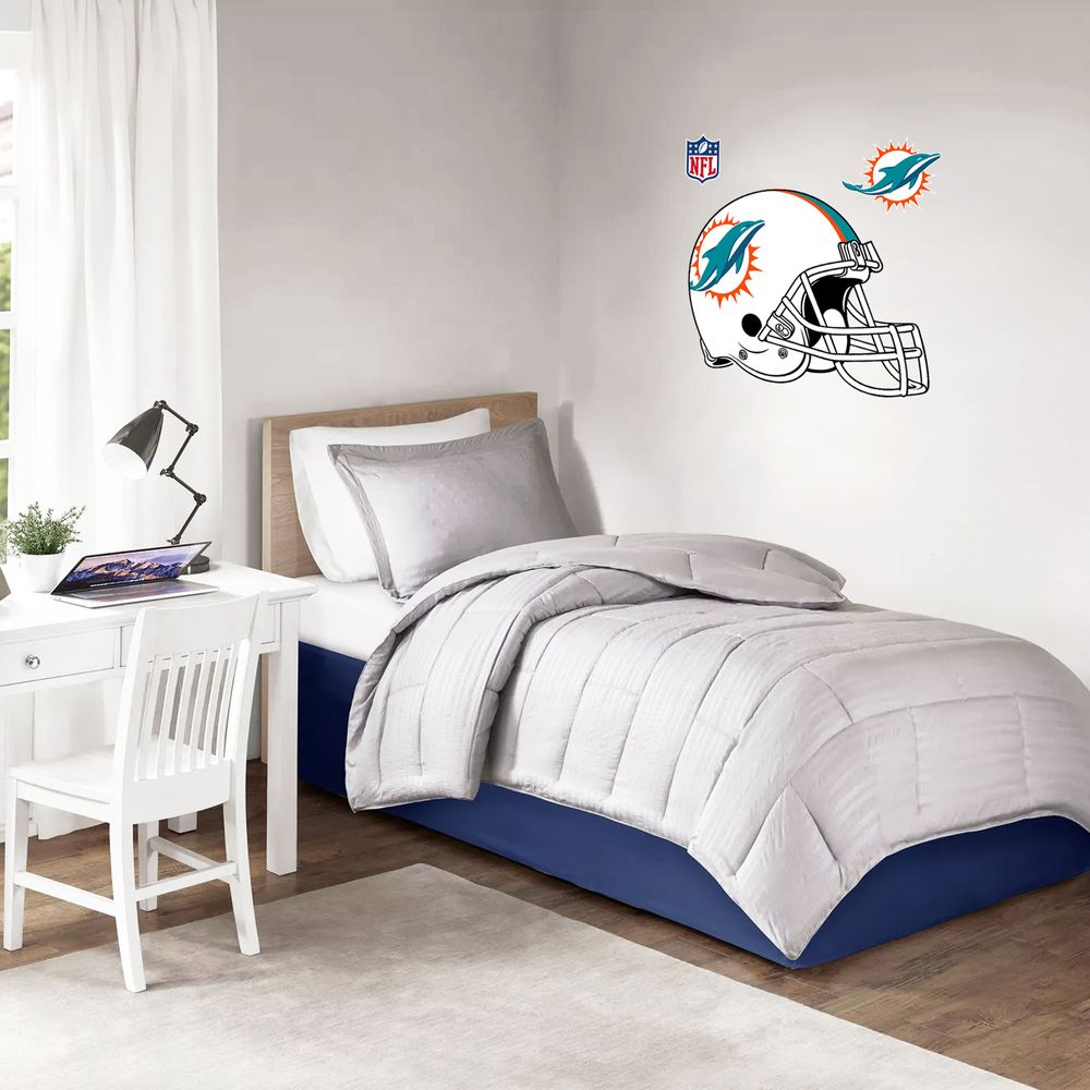 Miami Dolphins - 36'' Team Helmet Repositionable Wall Decal