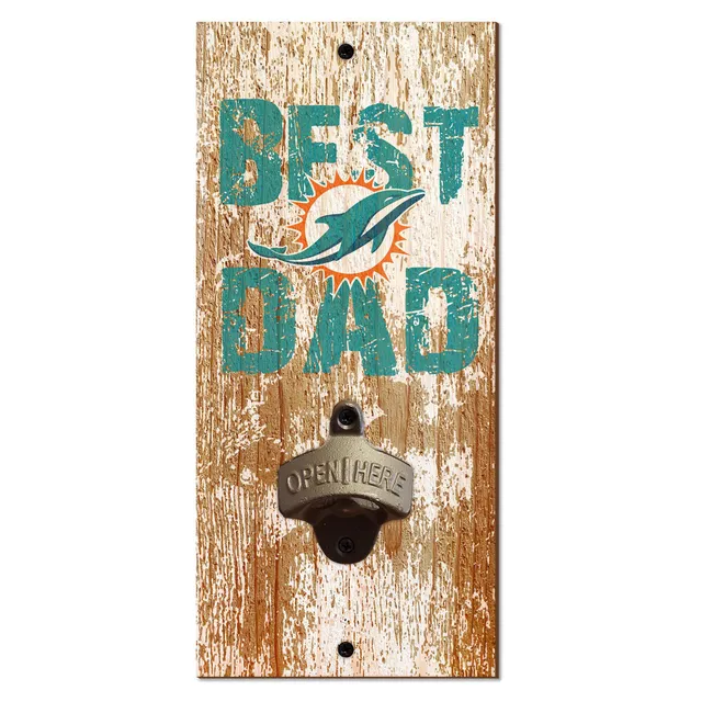 Miami Dolphins Dad 18oz. Roadie Tumbler with Handle