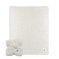 Miami Dolphins 50" x 60" Cable-Knit Throw Blanket