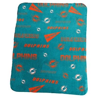 Miami Dolphins 50" x 60" Classic Fleece Blanket