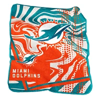 Miami Dolphins 50'' x 60'' Raschel Blanket