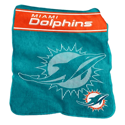 Miami Dolphins 50'' x 60'' Raschel Blanket