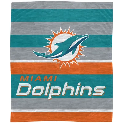 Lids Miami Dolphins 60'' x 70'' Splash Coral Fleece Blanket