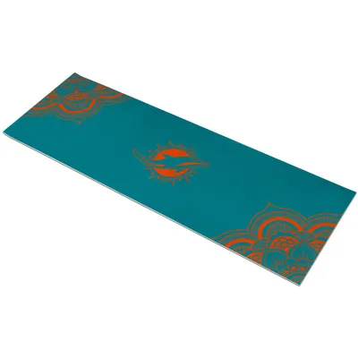 Miami Dolphins 72'' Color Design Yoga Mat