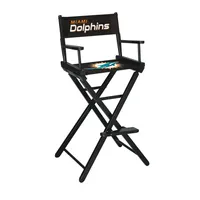 Lids Miami Dolphins Bar-Height Directors Chair