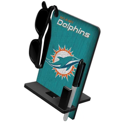 Miami Dolphins Four in One Desktop Phone Stand