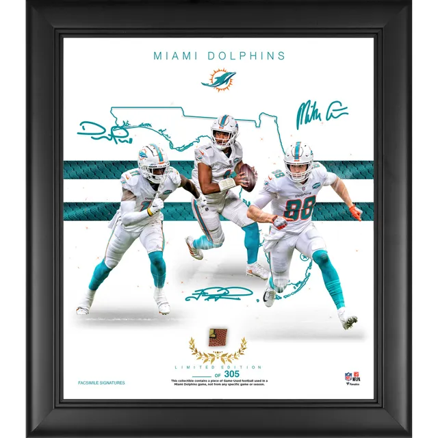 Lids Miami Dolphins Framed 15' x 17' Franchise Foundations Collage