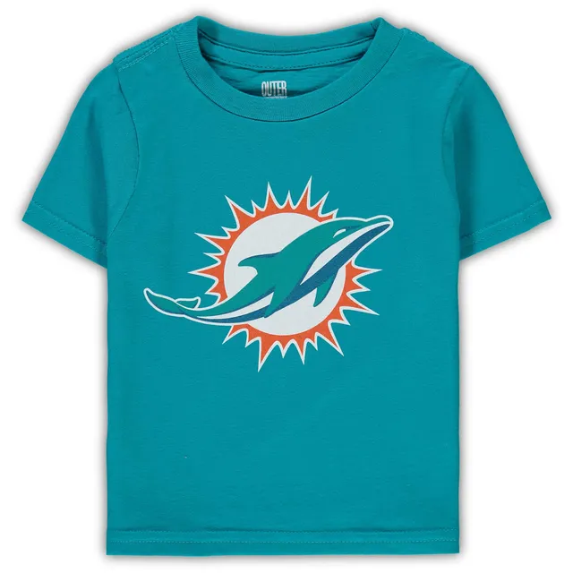 Lids Miami Dolphins Youth Logo T-Shirt Aqua The Shops At