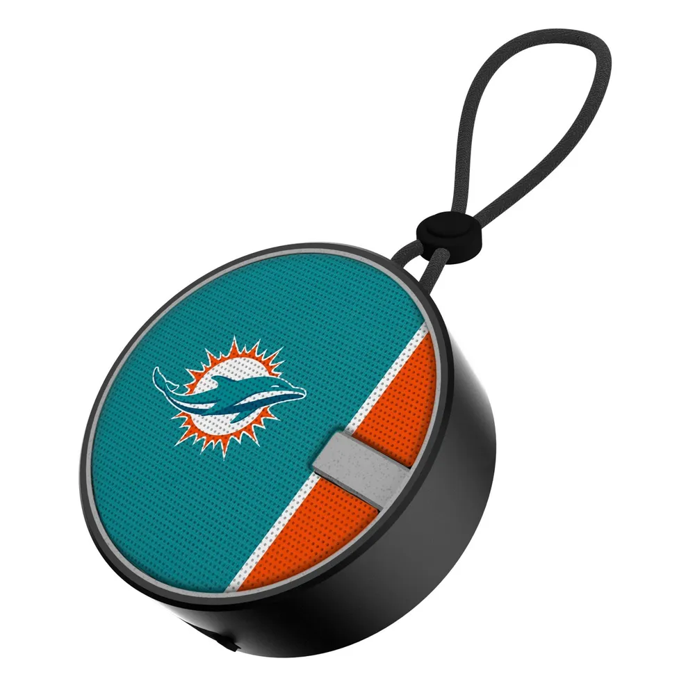 Lids Miami Dolphins Team Logo Waterproof Bluetooth Speaker