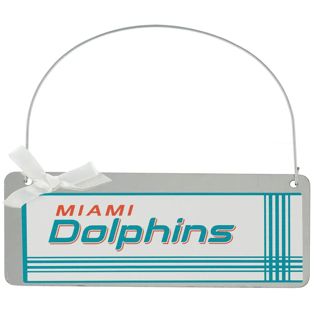 Miami Dolphins Cufflinks and Tie Bar Gift Set