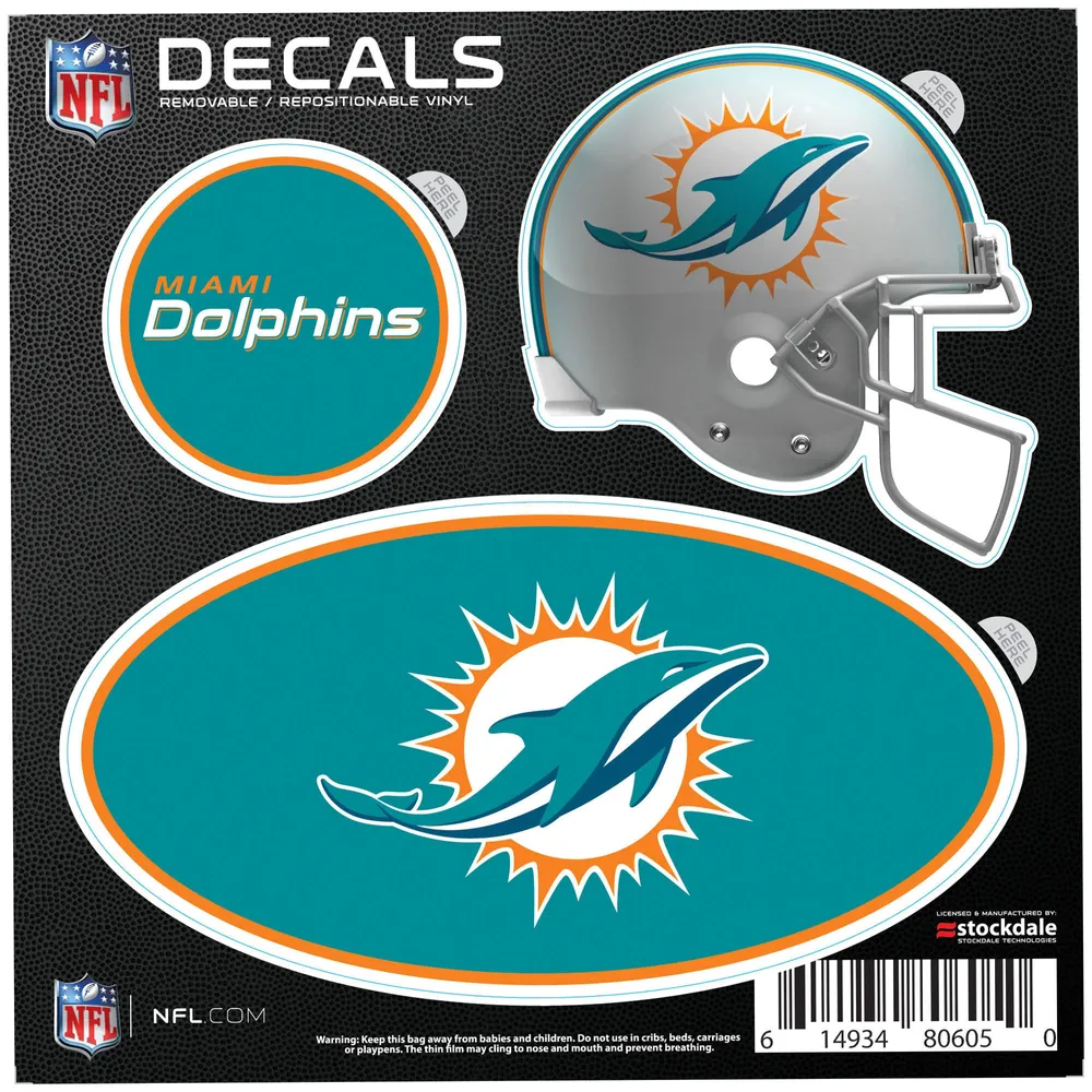 large miami dolphins decals