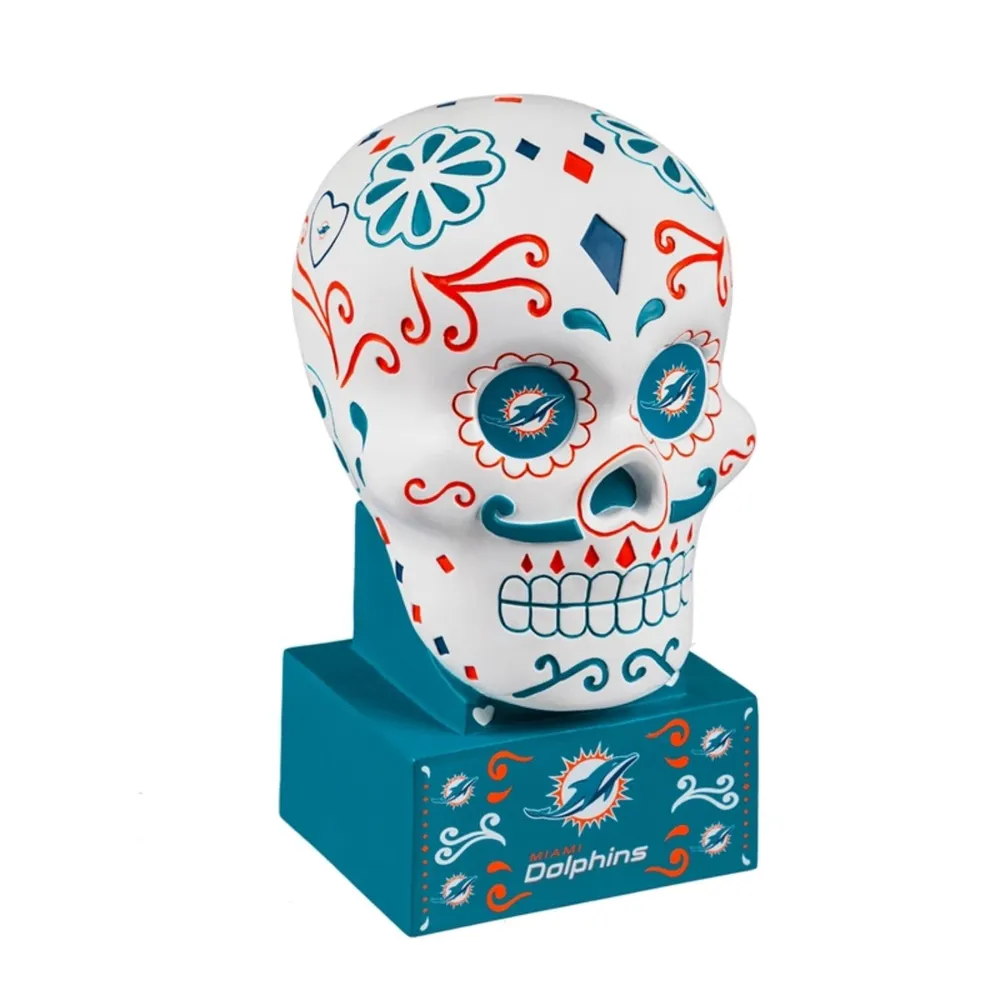 American Football Blue Sugar Skull