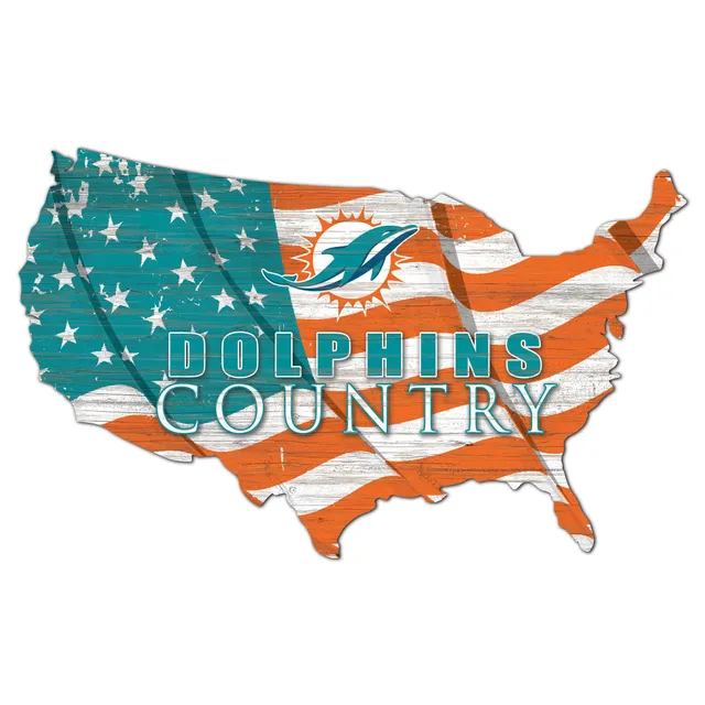 Miami Dolphins 31'' Nutcracker Leaner