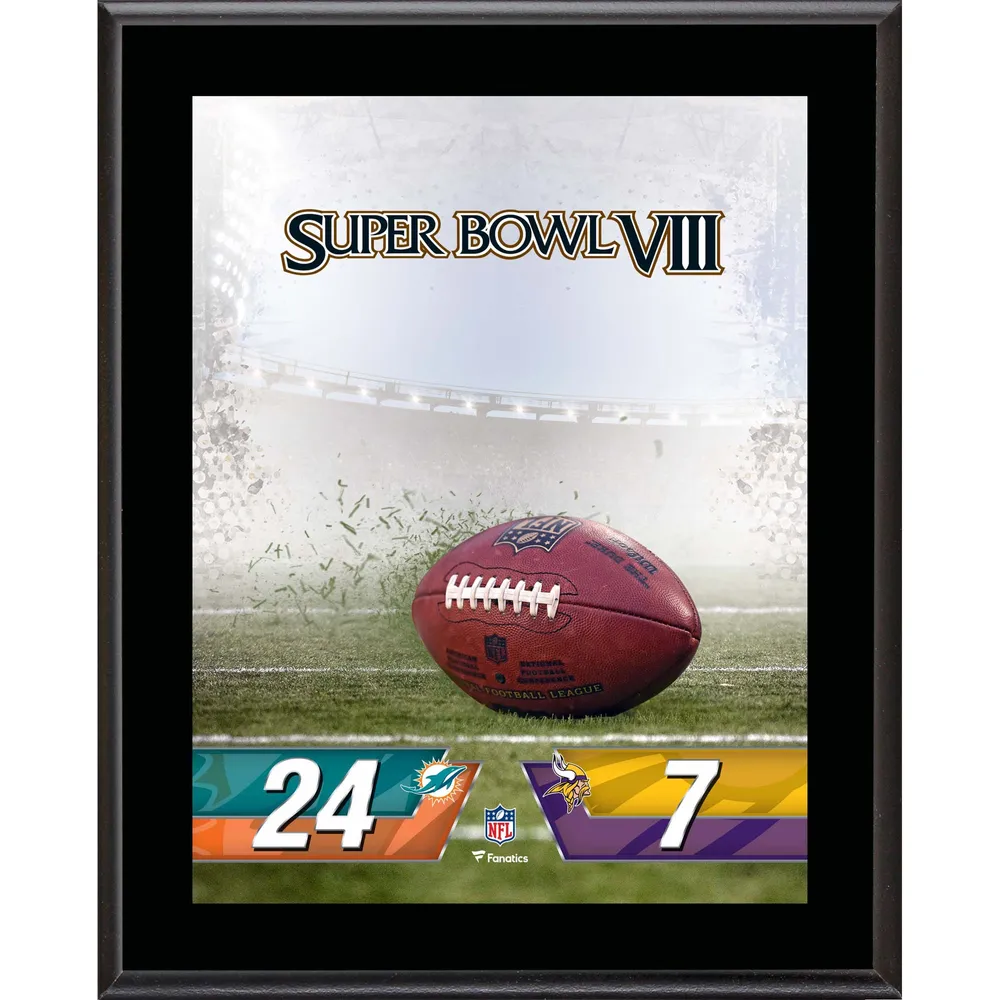 Super Bowl VIII Miami 24 Minnesota 7 