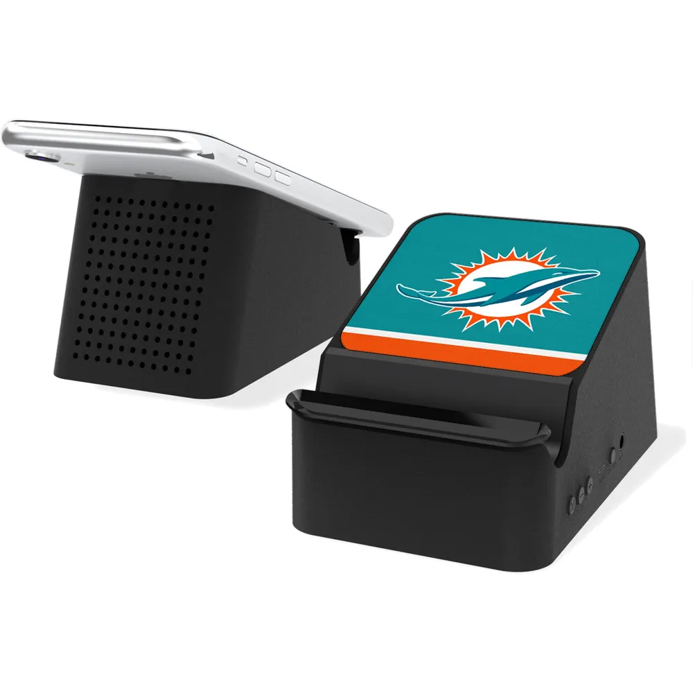 Miami Dolphins Night Light Wireless Charger And Bluetooth Speaker