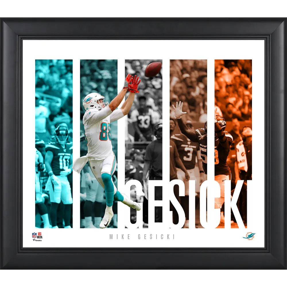 NFL Miami Dolphins (Mike Gesicki) Men's Game Football Jersey