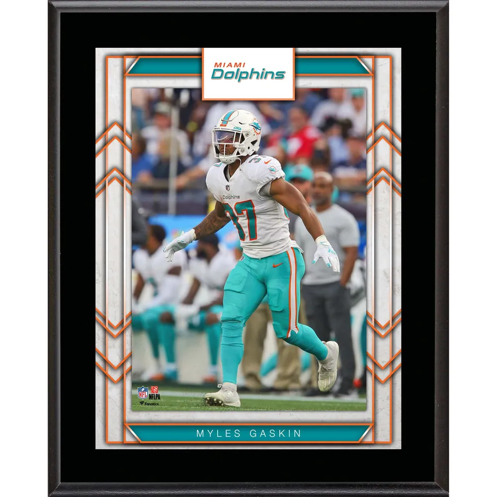 Lids Myles Gaskin Miami Dolphins Fanatics Authentic 10.5 x 13 Sublimated  Player Plaque