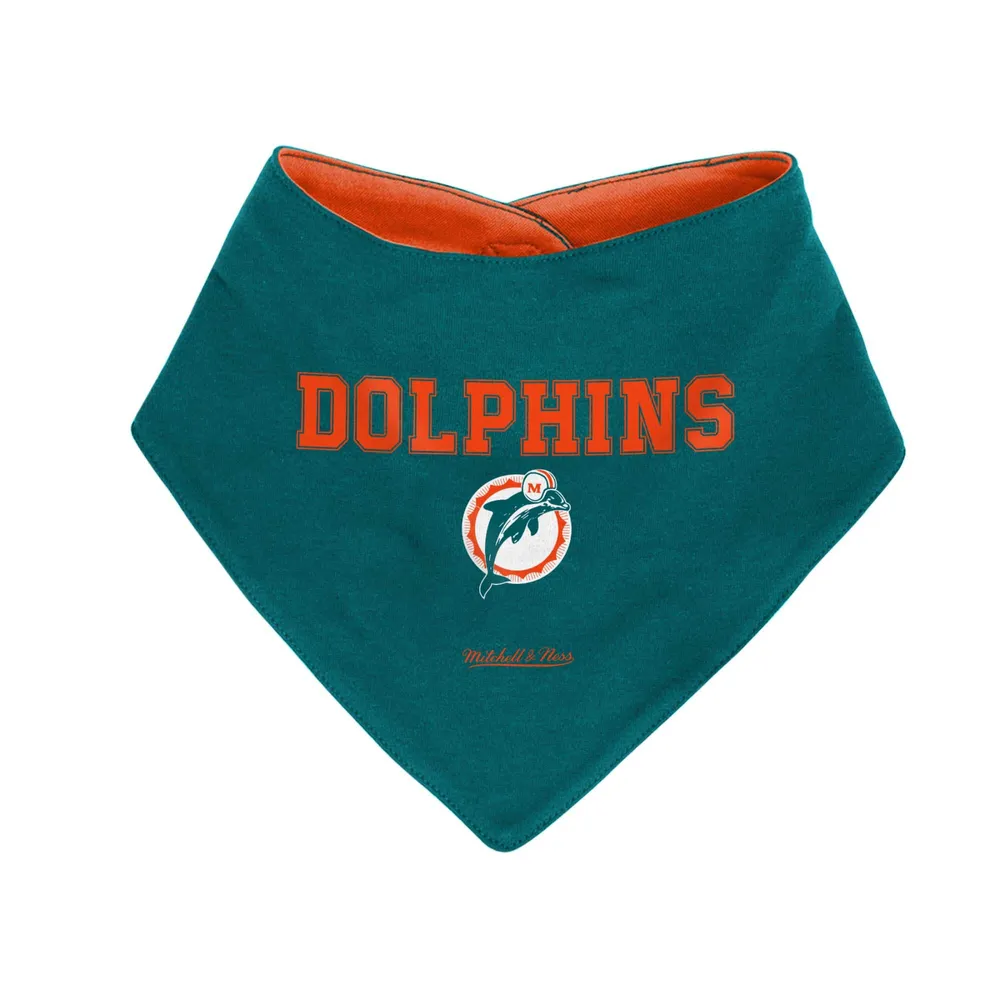 Miami Dolphins Women's Baby Jersey Dress - Aqua