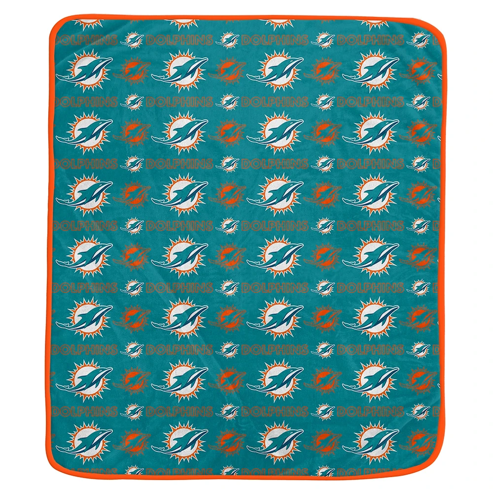 Ensemble de couvertures Pegasus Miami Dolphins 60" x 70" Home & Away deux pièces